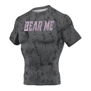 Light Weight Breathable <b>Rash</b> <b>Guard</b>, Compression Shirt, BJJ Training Gear & MMA <b>Rash</b> <b>Guard</b> For <b>Mens</b> - Product Image 5