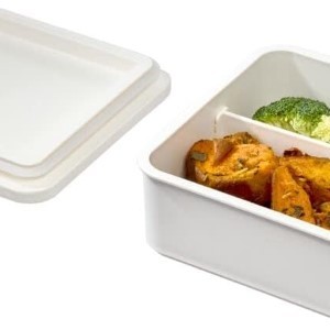 เบนโตะพลาสติก3ช่องกล่องอาหารกลางวันสำหรับเด็กที่เก็บอาหารได้ใช้ในโรงเรียนใช้ไมโครเวฟได้ - Product Image 6