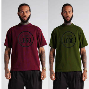 Shaka Wear Hommes T-Shirt avec Logo Personnalisé pour Bold Streetwear Identity T-shirts pour Hommes Premium Unisexe Logo Personnalisé Tee - Product Image 2