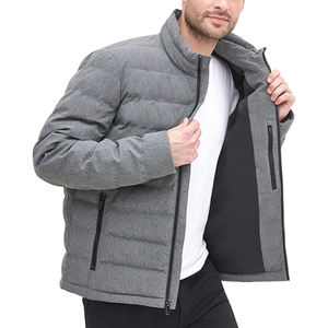Mens <b>Fine</b> Quality Customized Men's Puffer Jacket Custom Lightweight Winters Fashion Trendy Coat Jacket For Men - Product Image 2