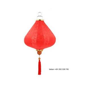 <b>OUTDOOR</b> LUCKY LANTERN FROM VIETNAM SILK LAMP - NEW ARRIVAL TRADITIONAL LANTERN TOP SALE DECORATIVE <b>HANGING</b> LANTERN - Product Image 2