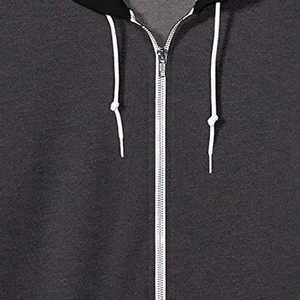 Vente en gros de sweats à capuche pour homme en coton et polyester mélangés de qualité supérieure avec fermeture éclair personnalisés pour la saison d'automne - Product Image 4