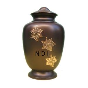 Urnas de cremación para cenizas de adultos, diseño hecho a mano de metal con acabado de bronce sólido, calidad sostenible, urnas de cremación para cenizas de adultos - Product Image 6