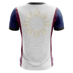 Media manga Pakistán hizo diseño OEM ODM 2024 peso ligero mejor calidad hombres sublimación camiseta en Color sólido - Product Image 4