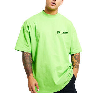 เสื้อยืดผู้ชายสไตล์โมเดิร์นทรงโอเวอร์ไซส์ ทรงหลวม ใส่สบาย ทันสมัย สไตล์สตรีท ผ้าเนื้อนุ่มพรีเมียม เสื้อผ้าลำลอง - Product Image 1