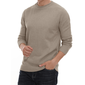 Customized Color Casual <b>Cardigan</b> Trending Latest Design <b>Long</b> Sleeve Breathable Winter Knitted Crew Neck <b>Sweater</b> ODM Supply - Product Image 2