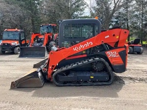 รถตักดิน Kubota SVL75-2 ดีเซล แบบตีนตะขาบ ระบบไฮดรอลิกเต็มรูปแบบ สำหรับงานก่อสร้างและงานเกษตร - Product Image 6