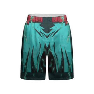 Pantalones cortos de sublimación de estilo de calle al mejor precio del fabricante OEM patrón sólido algodón antiarrugas característica nuevo diseño Stock - Product Image 1