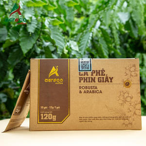 <b>Paper</b> Drip <b>Coffee</b> 120g 100% Authentic <b>Filter</b> Pouch Box Mix Arabica & Robusta Premium Natural Sweet & Aromatic Taste Manufacturer - Product Image 3