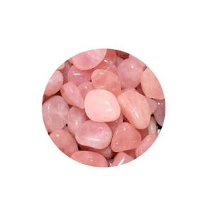 Spécimen de cristal rose naturel en gros en vrac pierres brutes brutes en quartz rose pierre dégringolée - Product Image 2