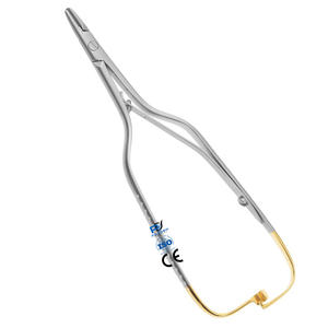 ที่ใส่เข็มสเตนเลสสตีลเครื่องมือพื้นฐานสำหรับการผ่าตัดด้วยมือดีไซน์ OEM ตามสั่ง - Product Image 1