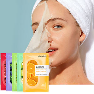 Özel etiket OEM/ODM güzellik ürünü yüz maskeleri bitki meyve özü kollajen levha kore cilt bakımı nemlendirici yüz maskesi - Product Image 2