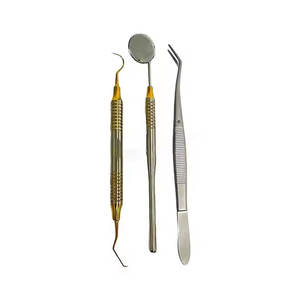 Kit de Exploración Dental Manual de Último Diseño, Espejo para Blanqueamiento Dental, Pinzas, Explorador Dental, Kit de Exploración Básica Reutilizable Plateado - Product Image 6