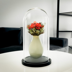 VDM1121WB - โดมแก้วขนาดใหญ่พร้อมฐานไม้สีดำ - 21 - Product Image 4