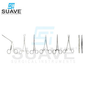 Kit quirúrgico veterinario OEM de 28 piezas animales cirugía veterinaria herramientas de acero inoxidable por instrumentos quirúrgicos SUAVE - Product Image 2