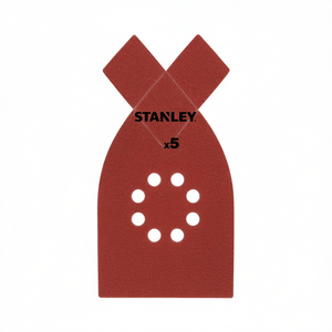 แผ่นกระดาษทรายแบบมัลติแพ็คของสแตนลีย์สำหรับเครื่องขัดแบบมัลติแซนเดอร์แบบติดตีนตุ๊กแก - Product Image 2
