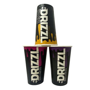 Wholesale Eco Friendly Double Wall <b>Paper</b> Cup Custom Labels for Hot Beverages Biodegradable Disposable Cups Packaging Solution - Product Image 5