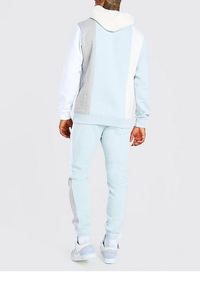 Survêtements pour hommes Ensemble 3 tons Streetwear personnalisé Dernier design Slim Fit Sweat Suit Jogger Survêtement Ensemble - Product Image 4