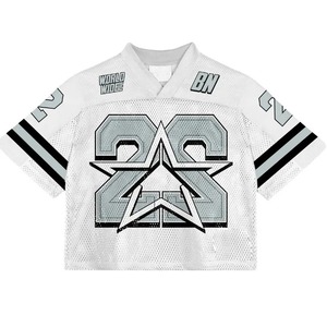Maillot de football américain sur mesure avec sublimation de haute qualité Maillot de football américain personnalisé Team Crop - Product Image 2