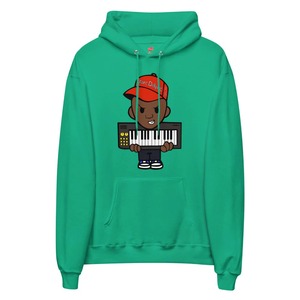 Sudadera con capucha para hombre, Jersey bordado de toalla de felpa francesa de alta calidad, Parche de chenilla personalizado, sudadera roja bordada - Product Image 5