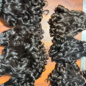 Extensiones de pelo para bebé, mechones de pelo indio Remy - Product Image 1