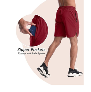 Pantalones Cortos Deportivos para Hombre, de Secado Rápido, con Bolsillos, para Correr, Gimnasio, Ejercicio y Entrenamiento - Product Image 4