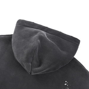 Sudadera con Capucha 100% Algodón Ecológica, Tejido de Punto, Corte Regular, Color Sólido, Estampado Digital, Cierre de Cremallera, Ropa Deportiva de Invierno - Product Image 6