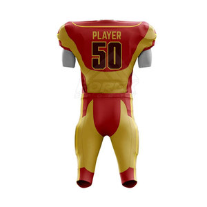 Bajo MOQ Tamaño adulto Uniforme de fútbol americano Equipo de alta calidad Conjunto de uniformes de fútbol americano - Product Image 6