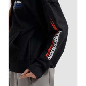 Sudadera con Capucha para Mujer Hngr Studios, Tejido Transpirable de 340g, Estilo Casual para Otoño, Detalle Invertido Lavado - Product Image 1