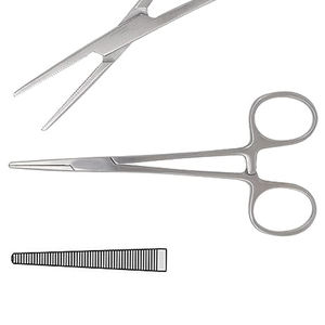 Pinzas hemostáticas Kelly de 6,25 pulgadas. Pinzas rectas Kelly de acero inoxidable - Product Image 1