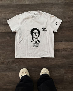 T-shirt personnalisé en coton sérigraphié T-shirt court brodé T-shirt pénible pour hommes - Product Image 1