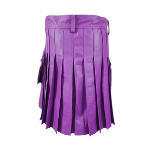 Kilt écossais formel en cuir de haute qualité pour femmes, vente en gros, avec couleur et logo personnalisés, nouveau design, toutes les tailles disponibles - Product Image 2