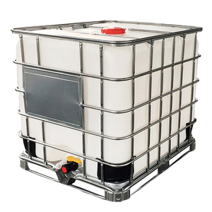 Réservoir d'eau IBC en acier inoxydable, vente en gros, importation Chine, réservoir IBC en PEHD de 1000 L - Product Image 4