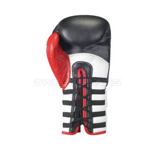 Factory Price Durable PU Leather Boxing <b>Gloves</b> <b>Lace</b> up Design Wholesale Product - Product Image 4