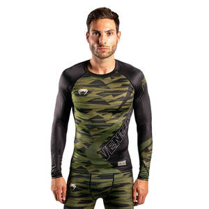 MMA BJJ Grappling Set manga larga HQ estampado Rash Guard y pantalones cortos No Gi uniforme personalizado Kit Jiu Jitsu Kimono de Jiu Jitsu - Product Image 5