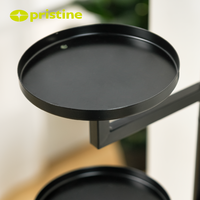 Étagère rotative murale pour plantes d'intérieur, pour jardin, patio, balcon multifonction, étagère pour pots de fleurs, organisateur de rangement