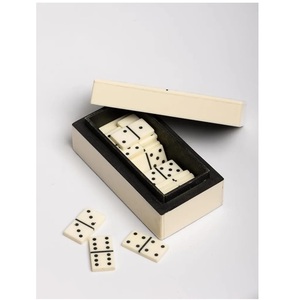 ชุดเครื่องเล่นโดมิโนทำจากเรซินเคสกระดูกสำหรับเด็กและผู้ใหญ่ - Product Image 1
