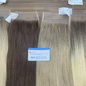 Extensions de cheveux humains vietnamiens de luxe HD Lace Frontal Perruque 613 Lace Closure Front Hair Prix de gros - Product Image 2