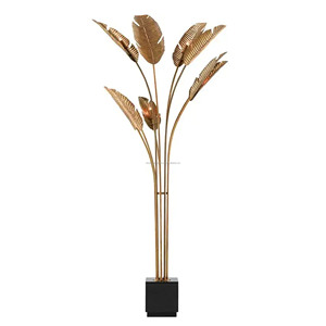 Escultura decorativa de palmera de Metal, base de Metal para sala de estar, dormitorio y decoración del hogar, estándar - Product Image 6