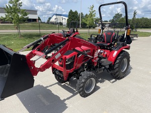 Tracteur agricole Mahindra 6065 PST 4x4 de haute qualité, moteur diesel 90 CV, chargeur frontal, pompe, climatisation, siège à suspension pneumatique, mini équipement agricole - Product Image 4