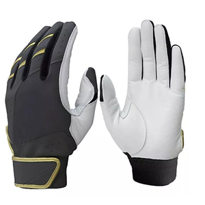 Professional High Quality Leather Baseball Batting Gloves Solid Color New Style Comfortable Waterproof Right-<b>Handed</b> Unisex - Product Image 6