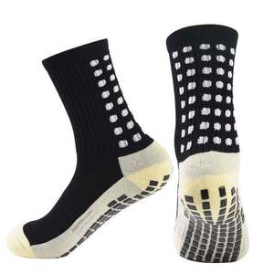Chaussettes antidérapantes pour hommes, antidérapantes, pour football, basket-ball, hockey, rugby, sport et entraînement d'automne pour la saison printanière - Product Image 2