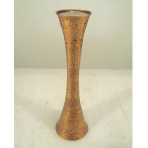 <b>Large</b> Size Antique Hammered Finished Aluminium Pillar <b>Candle</b> Holder for Home Living Room Table Top Decoration Use - Product Image 1