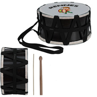 Rennes DVL-30BRW Custom Design Lightweight Durable Kids Drum-30 cm (12 Inch) Orff Percussion Instrument Plastic Wood