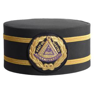 El mejor OEM Custom Masonic Crown Cap Designs Último patrón de bordado en lana Gorro de invierno de alta calidad - Product Image 5
