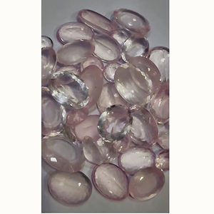 39ชิ้นโรสควอตซ์ธรรมชาติ11มม. ถึง30มม. รูปไข่640ซม. ขายพลอยหลวมคุณภาพสูงตัดเรา $97ชิ้น - Product Image 3
