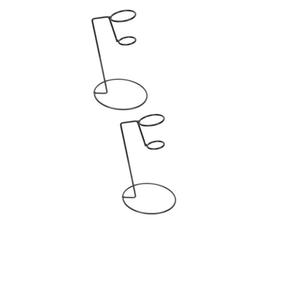 Fabolous Design 16 Hole Metal Ice Cream Wedding Parties Decoration Round <b>Cone</b> <b>Holder</b> Ice Cream <b>Display</b> Stand - Product Image 6