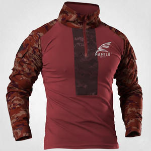 เสื้อคอมเพรสชั่นแขนยาวสั่งทำพิเศษสำหรับผู้ชาย ออกแบบโลโก้ ลายพิมพ์ของคุณเอง บริการ OEM - Product Image 6