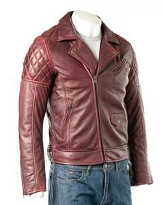 Veste d'hiver pour hommes Top Design avec col montant manches longues 100% cuir de haute qualité personnalisable prix raisonnable - Product Image 1