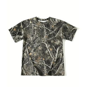 Camiseta Personalizada de Manga Corta para Hombre, Cuello Redondo, Corte Regular, de Secado Rápido, Mezcla de Seda/Algodón, con Diseños Impresos Personalizados - Product Image 2